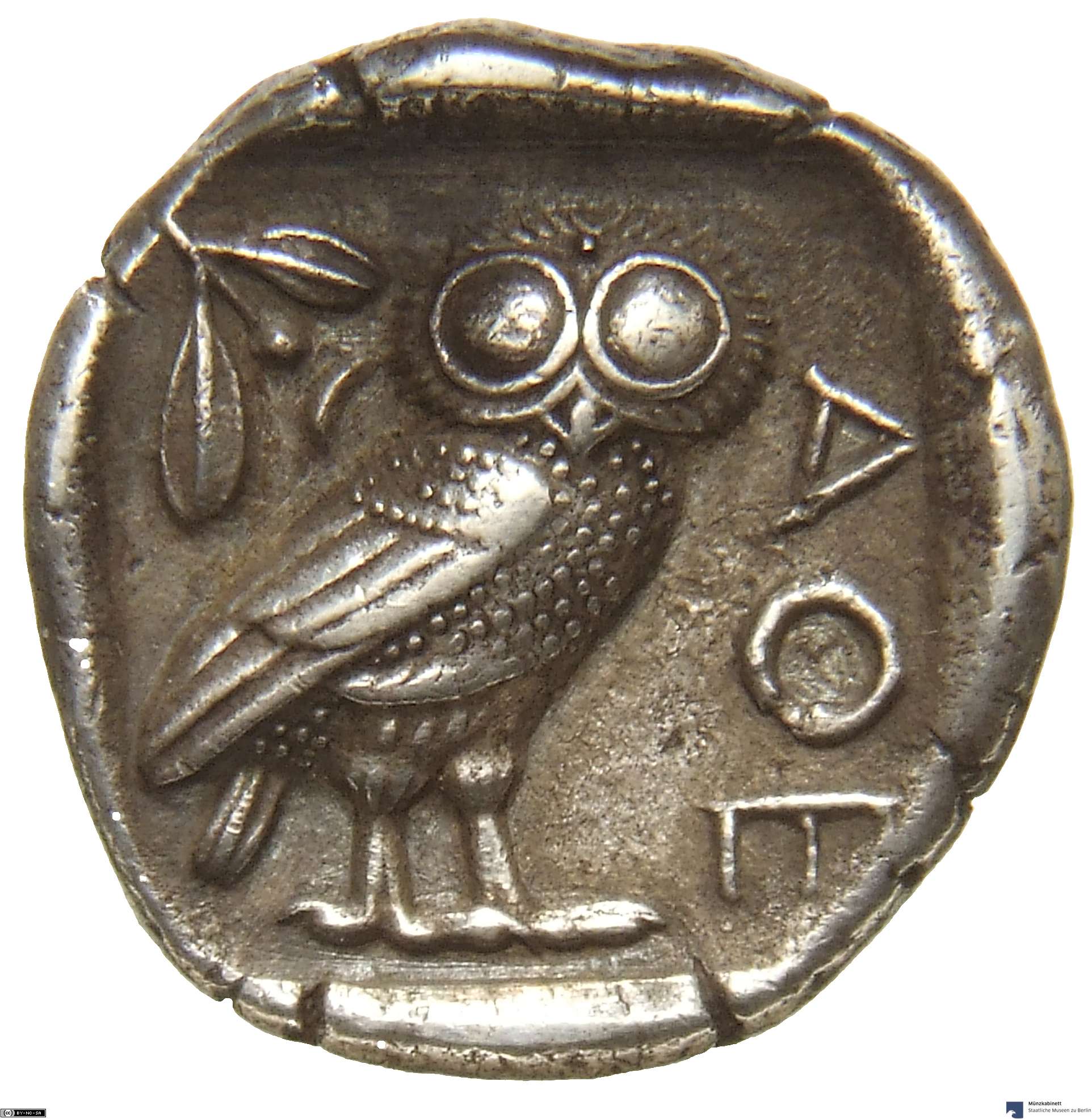 Tetradrachme aus Athen (440 - 420 v.Chr.)